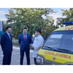 Денсаулық министрі Түркістан облысының емдеу мекемелерін аралап көрді