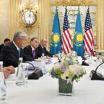 Президенттің Нью-Йорк қаласындағы кешегі жұмыс кестесі жоғары деңгейдегі мазмұнды кездесулерге толы болды