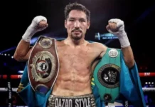 Допинг дауына іліккен Жәнібек Әлімханұлы чемпиондық белбеулерін сақтап қалды