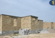 ЖЕТІСАЙ АУДАНЫНДА ВЕТЕРИНАРИЯЛЫҚ НЫСАНДАРДЫҢ ҚҰРЫЛЫСЫ ЖҮРГІЗІЛІП ЖАТЫР
