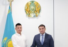 НҰРАЛХАН КӨШЕРОВ ҚАЗЫҒҰРТ АУДАНЫНДА ЖАҢА ЖОБАНЫ ЖҮЗЕГЕ АСЫРУ БОЙЫНША ШЕТЕЛДІК ИНВЕСТОРМЕН КЕЛІССӨЗ ЖҮРГІЗДІ